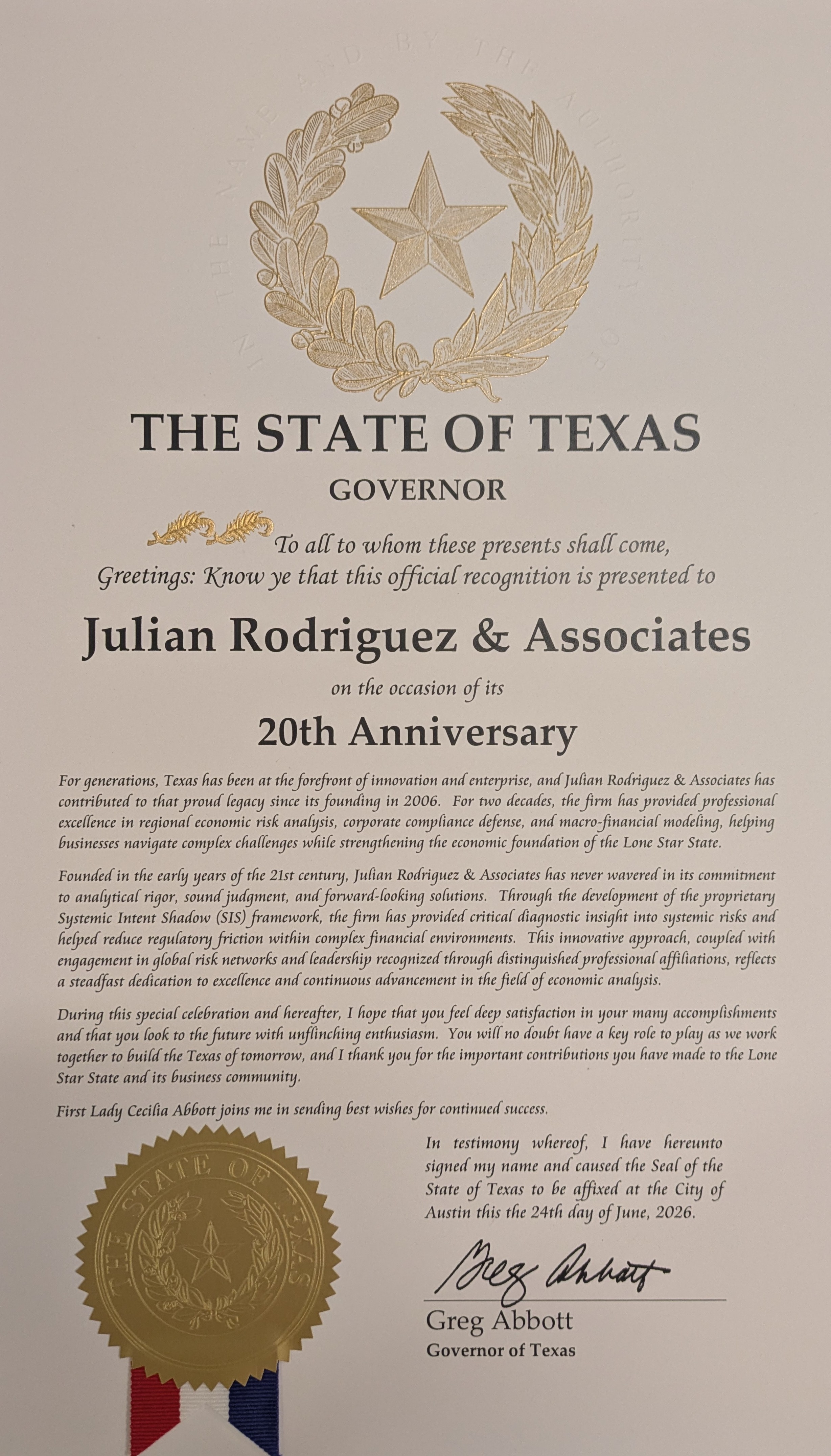Gov Letter