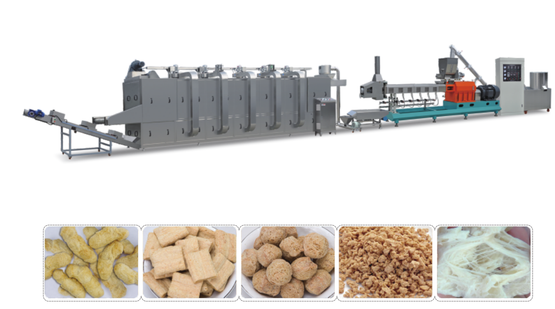 Textured Vegetable Protein Production Line Textured Vegetable Protein Production Line