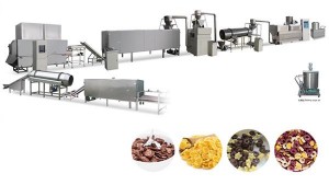 Breakfast Cereals Corn Flakes Production Line