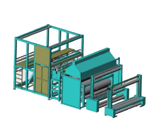 China High Strength and Low Shrinkage Laid Scrim Machine