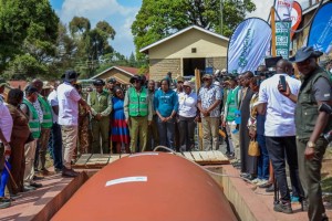 KyoGreen Biogas System Commisioned by Head of Public Service Honorable Felix Kiptarus Koskei and Dr 