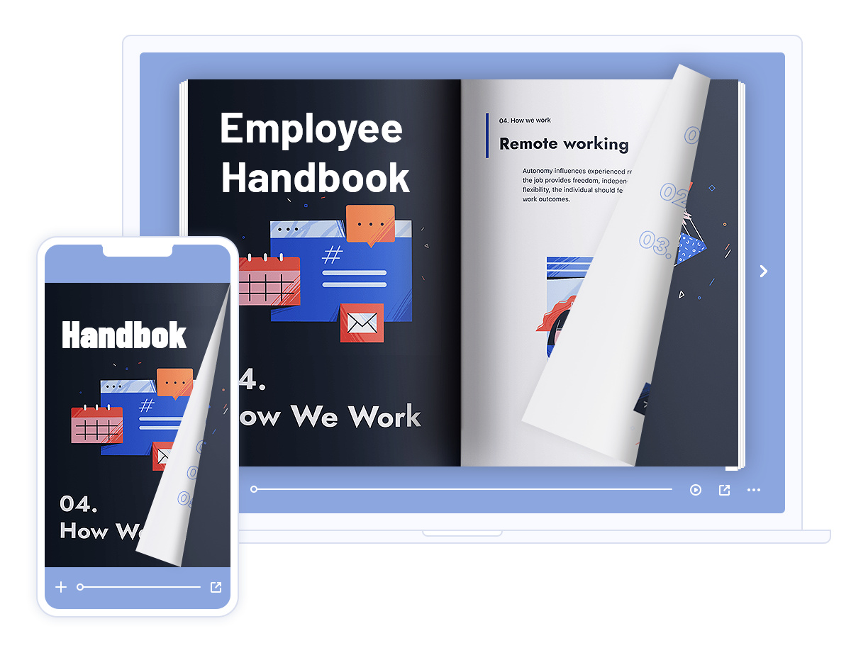digital handbook templates