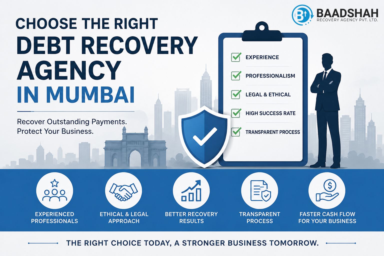 Strengthens Business Support with Professional Debt Recovery Services in Mumbai- Baadshah Recovery