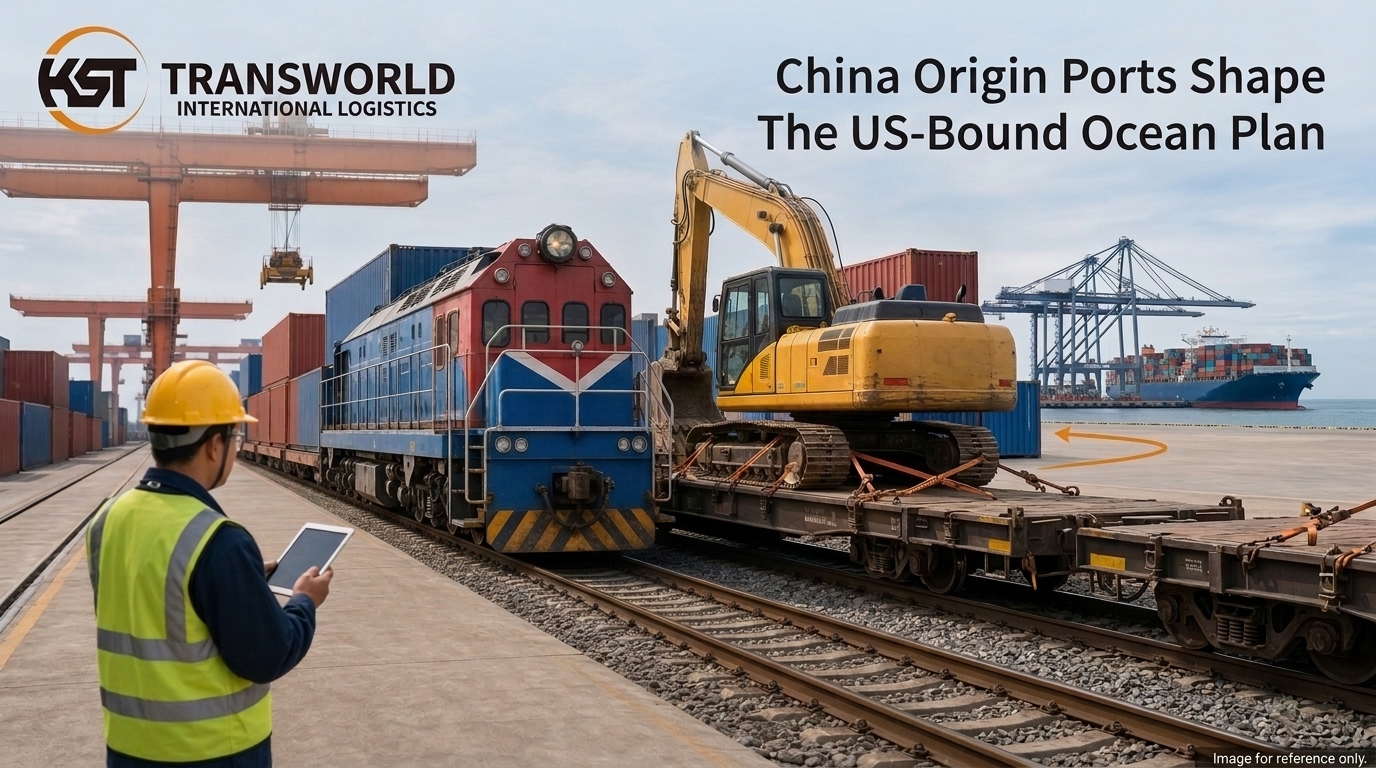 TRANSWORLD China Origin Ports And US Bound Ocean Plan TRANSWORLD China Origin Ports And US Bound Ocean Plan