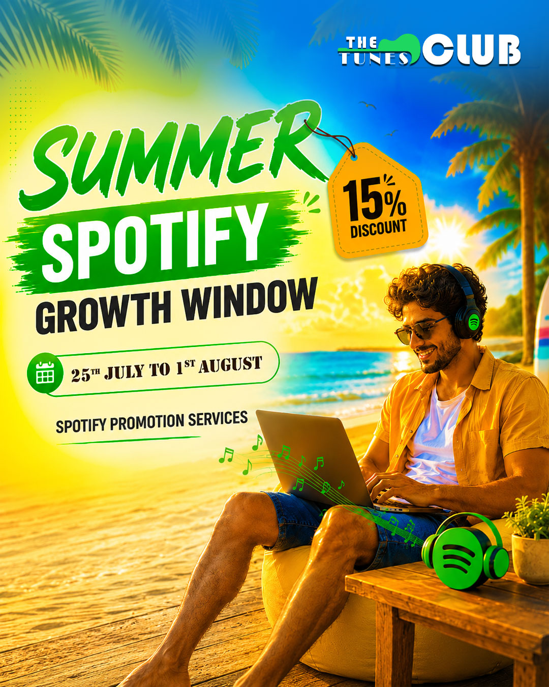 Summer Spotify Growth Window 24july 1