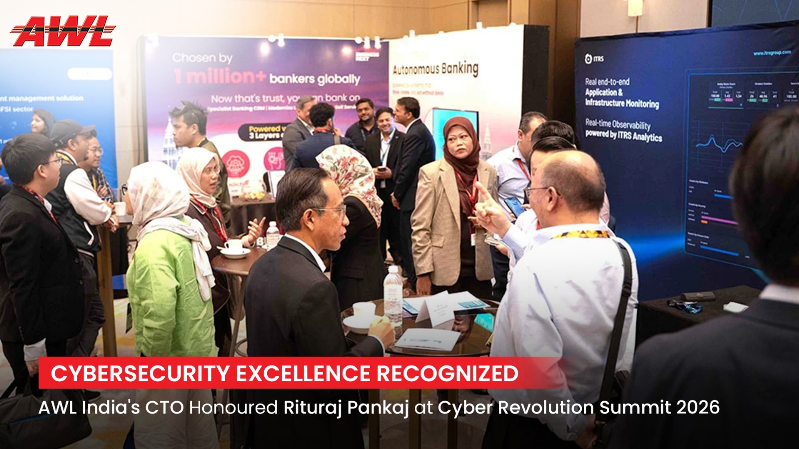 AWL India Strengthens Cybersecurity Credentials as CTO Rituraj Pankaj Honoured at Cyber Revolution Summit 2026