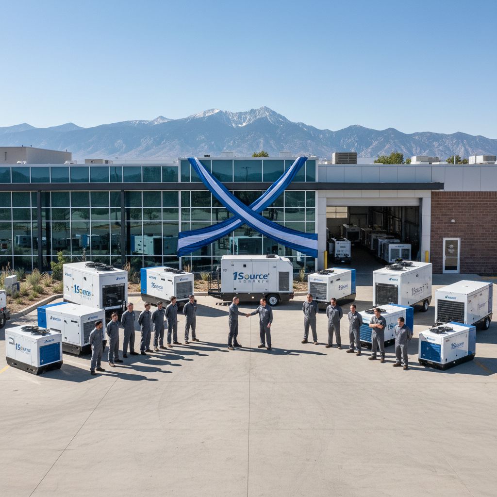 1Source Rentals Expands Nationwide Reach Through Strategic Acquisition of United Mobile Heating & Cooling