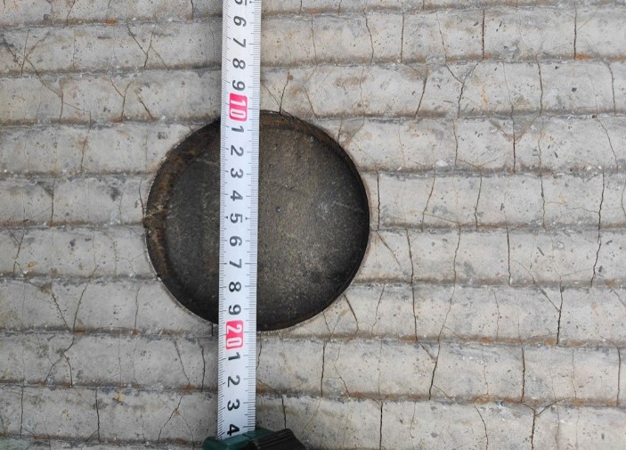 HISAN Fabricated Chromium Carbide Overlay Plate Measurement HISAN Fabricated Chromium Carbide Overlay Plate Measurement