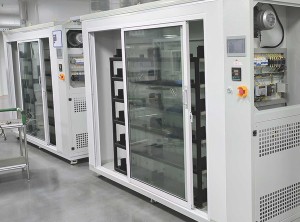 battery aging cabinet