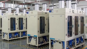 Pouch Cells heating press formation machine