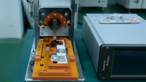 Battery tab welding tab to terminal welding