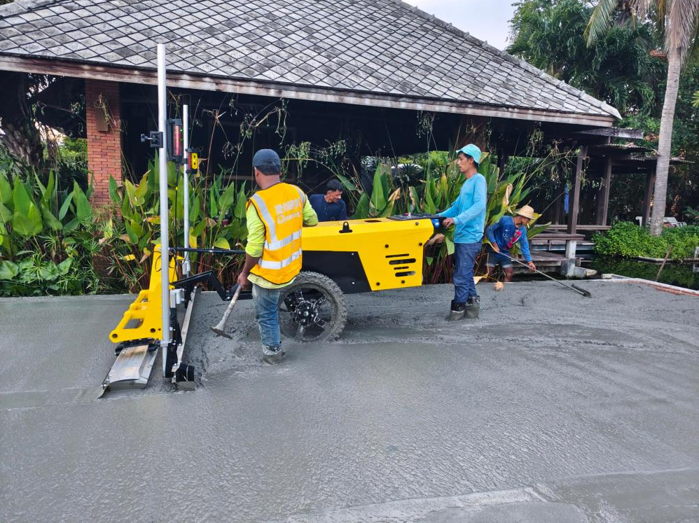 LS 325 modern laser screeding machine