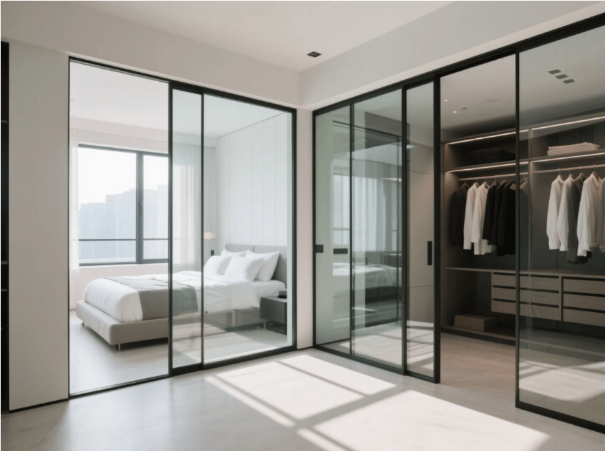Slimline Partition Doors manufacturer