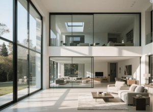 Slimline Partition Door