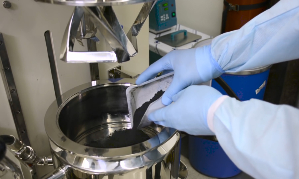 sodium ion cathode mixing