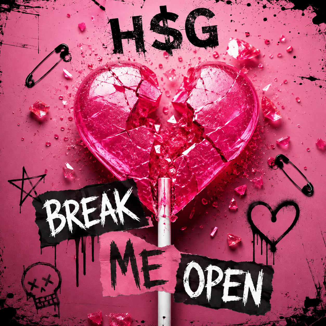Break Me Open Official Single Cover Art Break Me Open Official Single Cover Art
