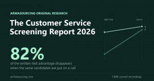 The Customer Service Screening Report 2026