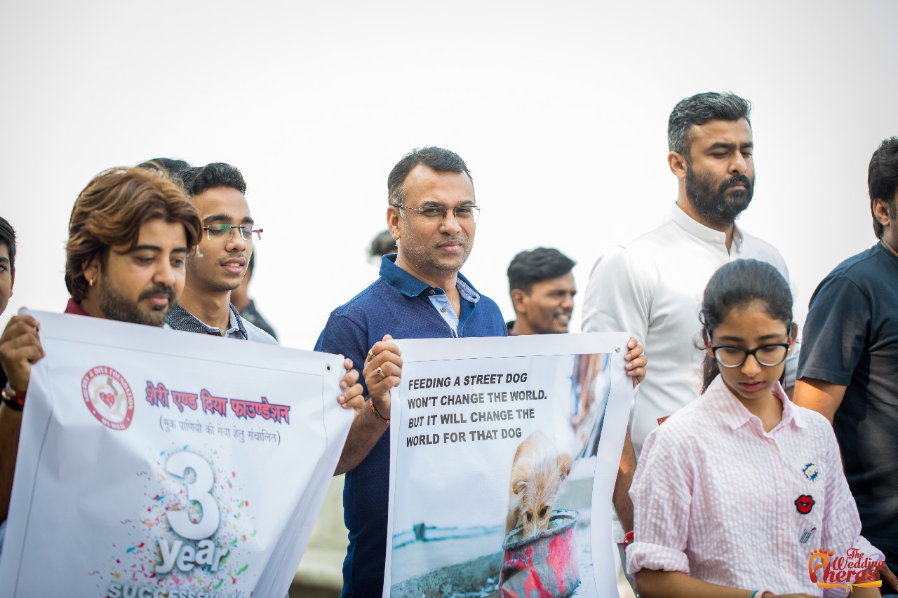 Rakesh Kotheri, Founder of Sherry and Diya Foundation celebrated 3