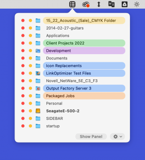 fw status popover2 show panel