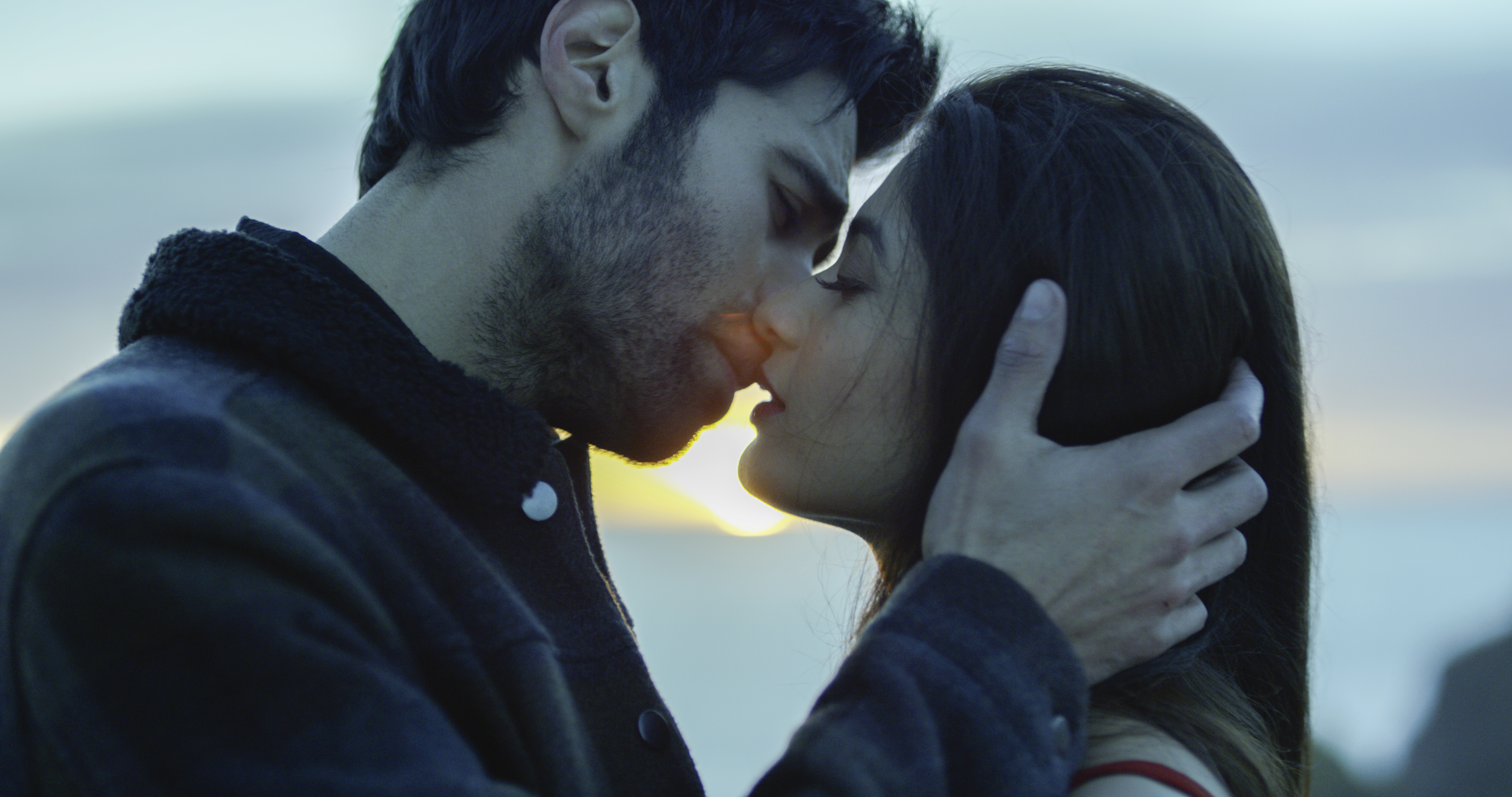 Shiv Darshan  Natasha Fernandez in a tender moment from 