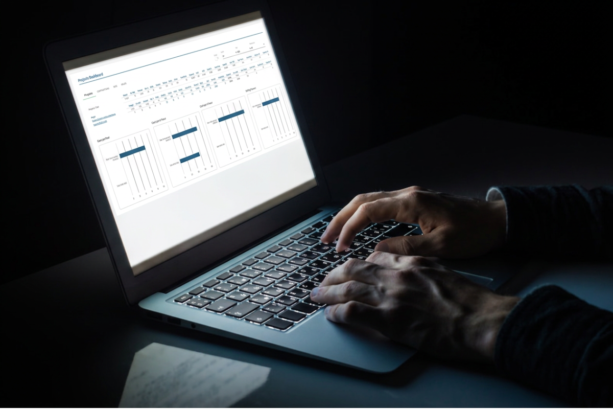 Blackfox Projects dashboard