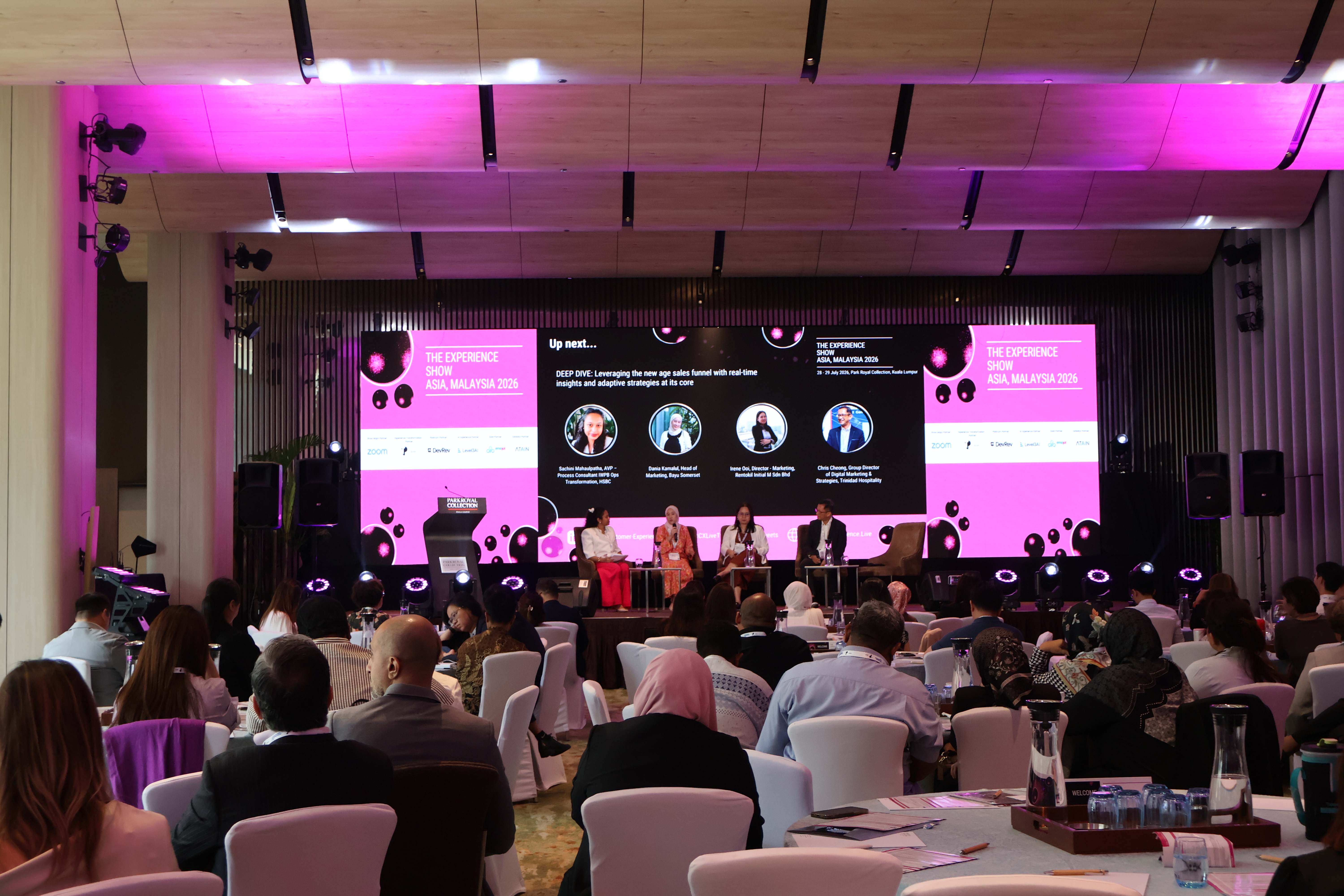 CX and business leaders engage in a panel discussion at The Experience Show Asia 2026