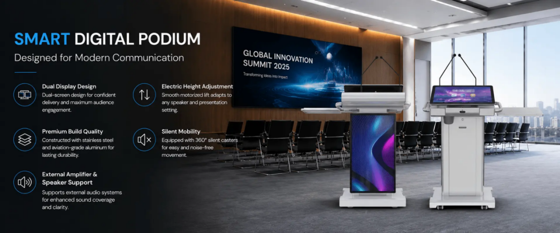 Advanced Digital Podium Manufacturer From China