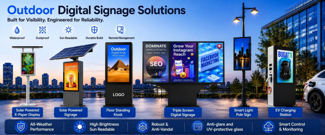 Top 10 Brands of Digital Signage
