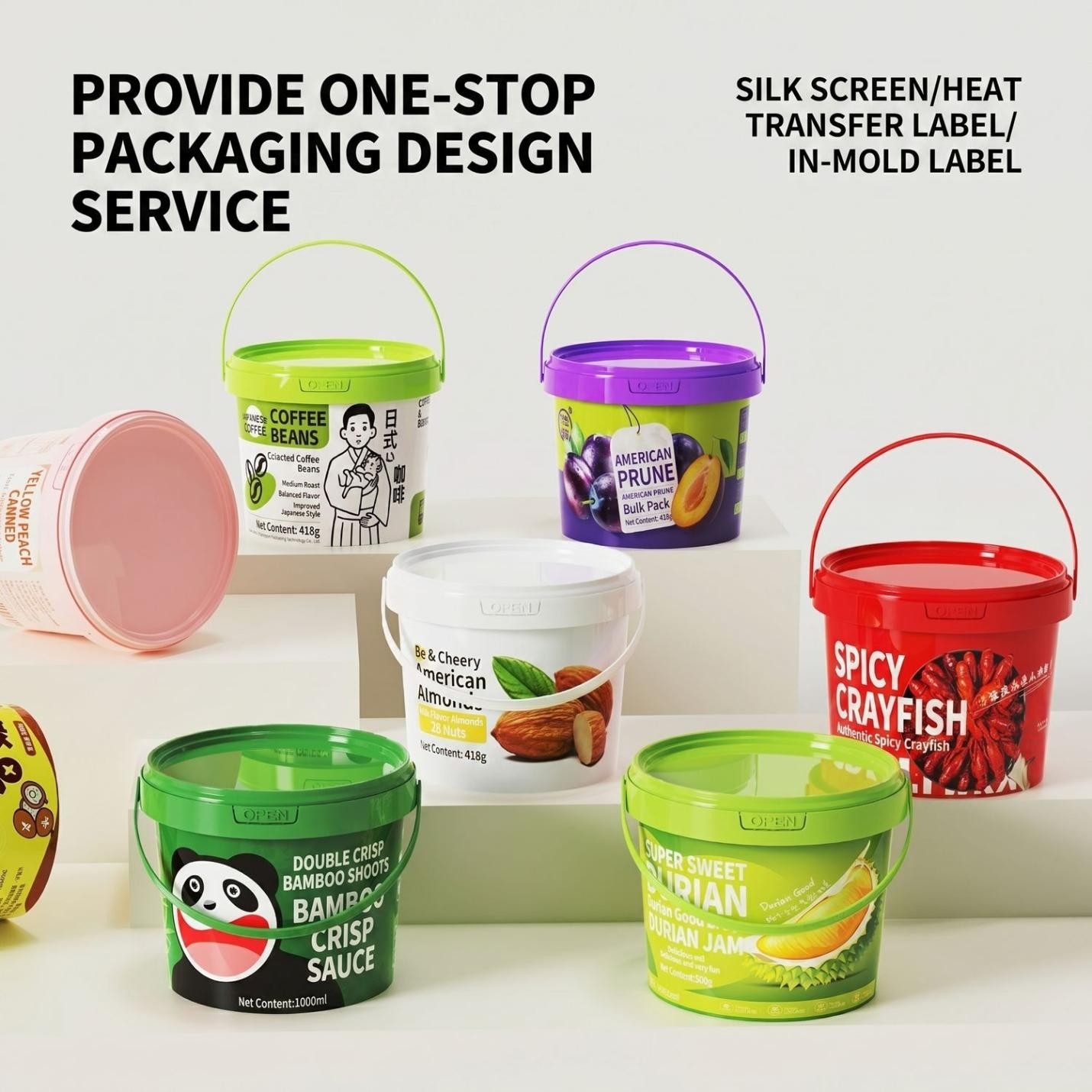UMETASS One Stop Packaging Design And In Mold Label Service UMETASS One Stop Packaging Design And In Mold Label Service