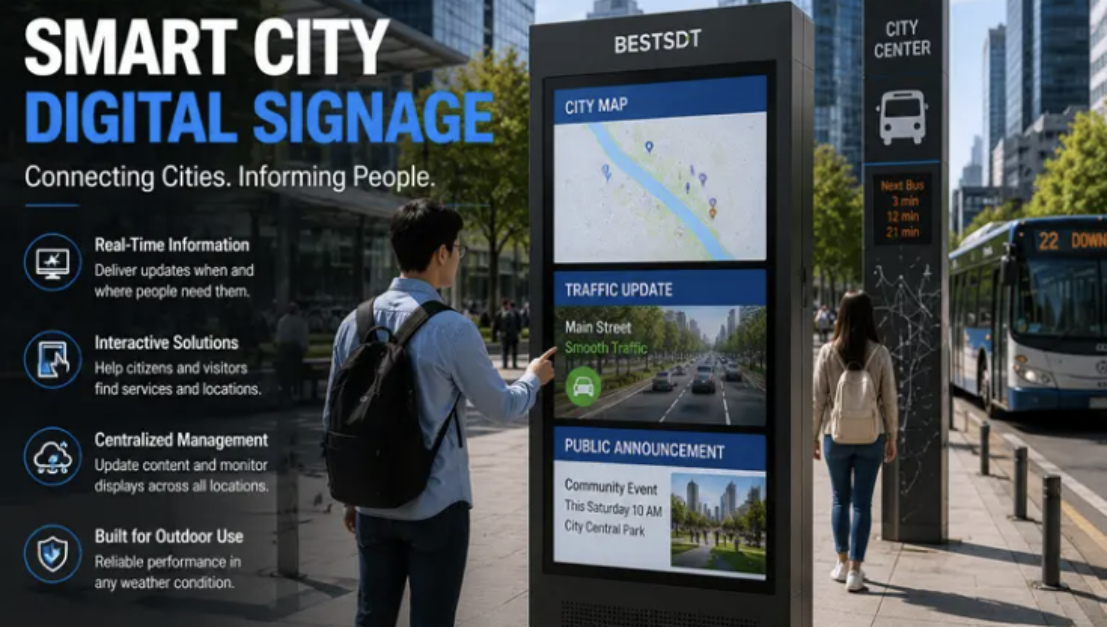 Outdoor LCD Digital Signage Manufacturer
