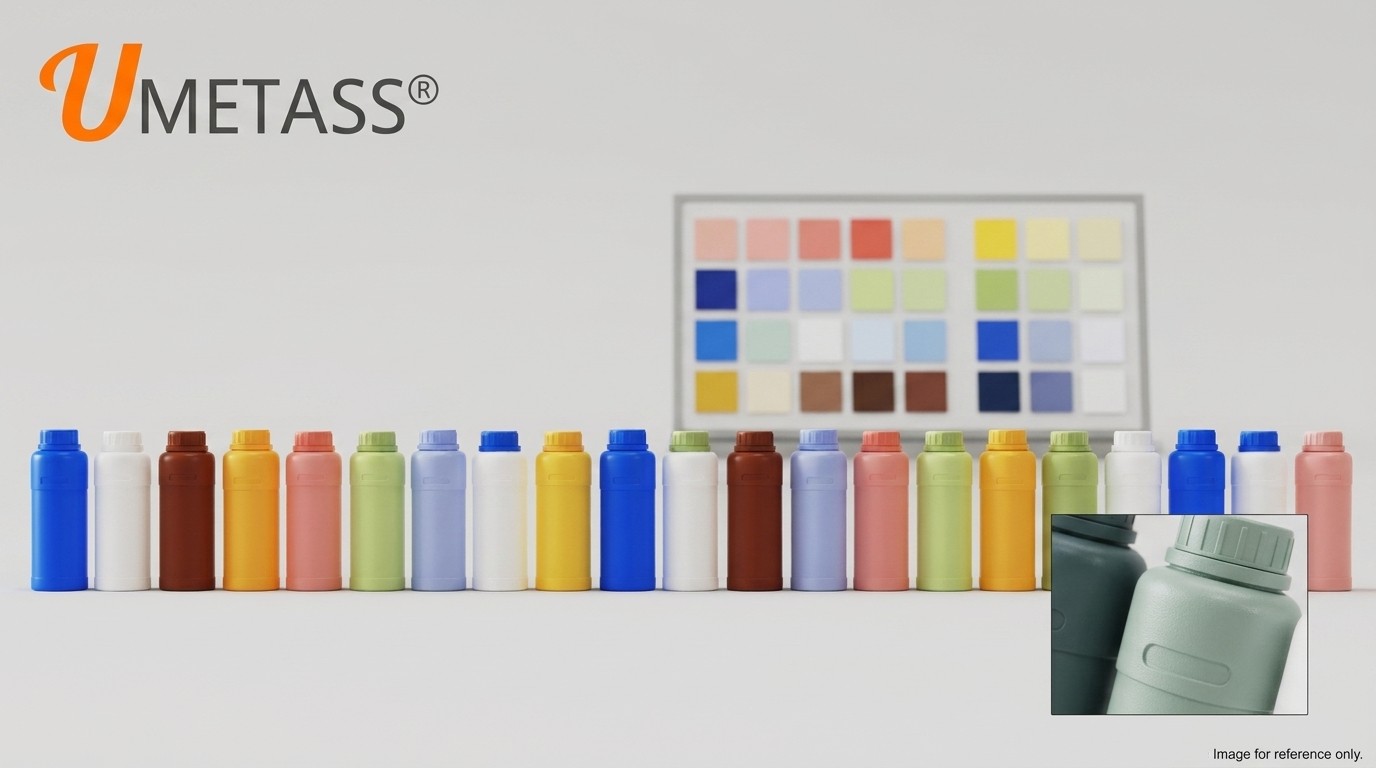 UMETASS Custom Color HDPE Bottle Options UMETASS Custom Color HDPE Bottle Options