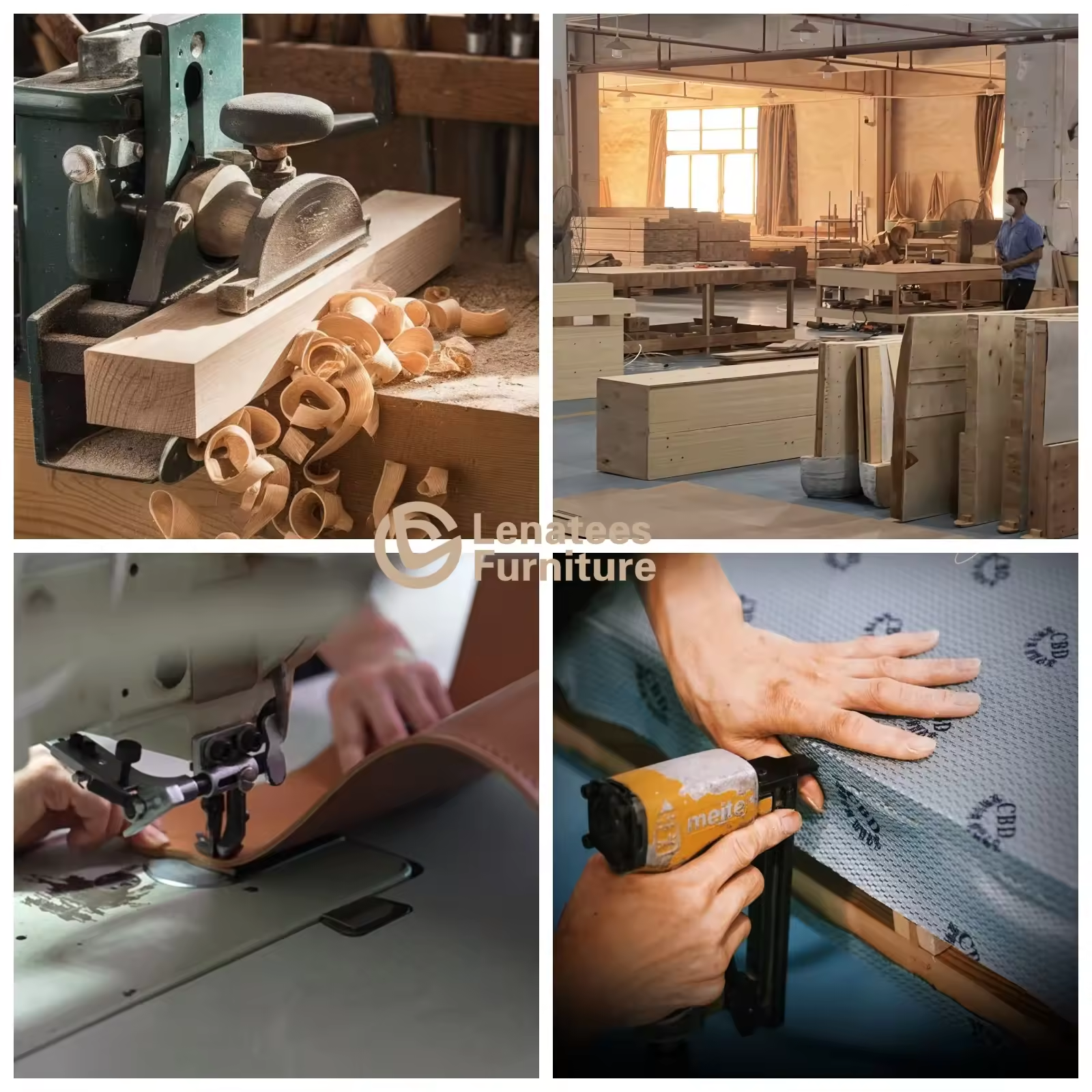 Custom Furniture Manufacturing and Upholstery Process at Lenatees Factory Custom Furniture Manufacturing and Upholstery Process at Lenatees Factory