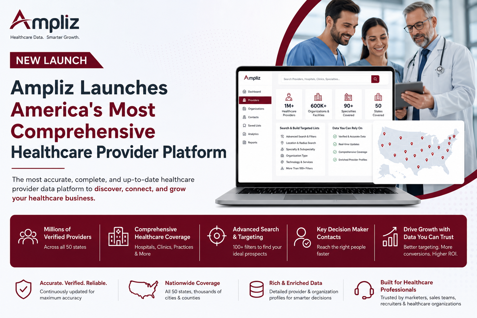 Ampliz Launches America’s Most Comprehensive Healthcare Provider Platform