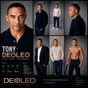 Tony Deoleo, the World-Renowned “Fighting Entrepreneur,” Enters Hollywood Acting, Paris Fashion, & Los Angeles Modeling