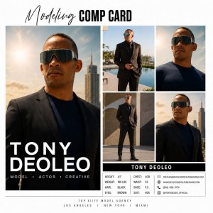 Tony Deoleo, the World-Renowned “Fighting Entrepreneur,” Enters Hollywood Acting, Paris Fashion, & Los Angeles Modeling