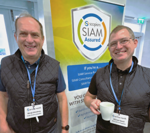 B Alverborg (L) M Sand (R) Nordic Service Integration AB Founder Members of Scopism