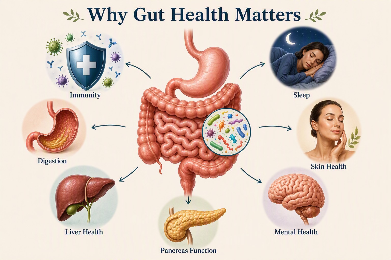 Gut Health affects more than digestion Gut Health affects more than digestion