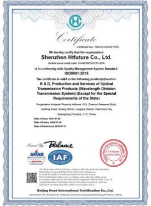 Certified Optical Amplifiers Service