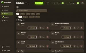 Well Stockd Launches Kitchen App That Matches Recipes to Household Inventory