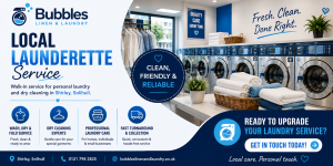 Local Launderette Services in Solihull