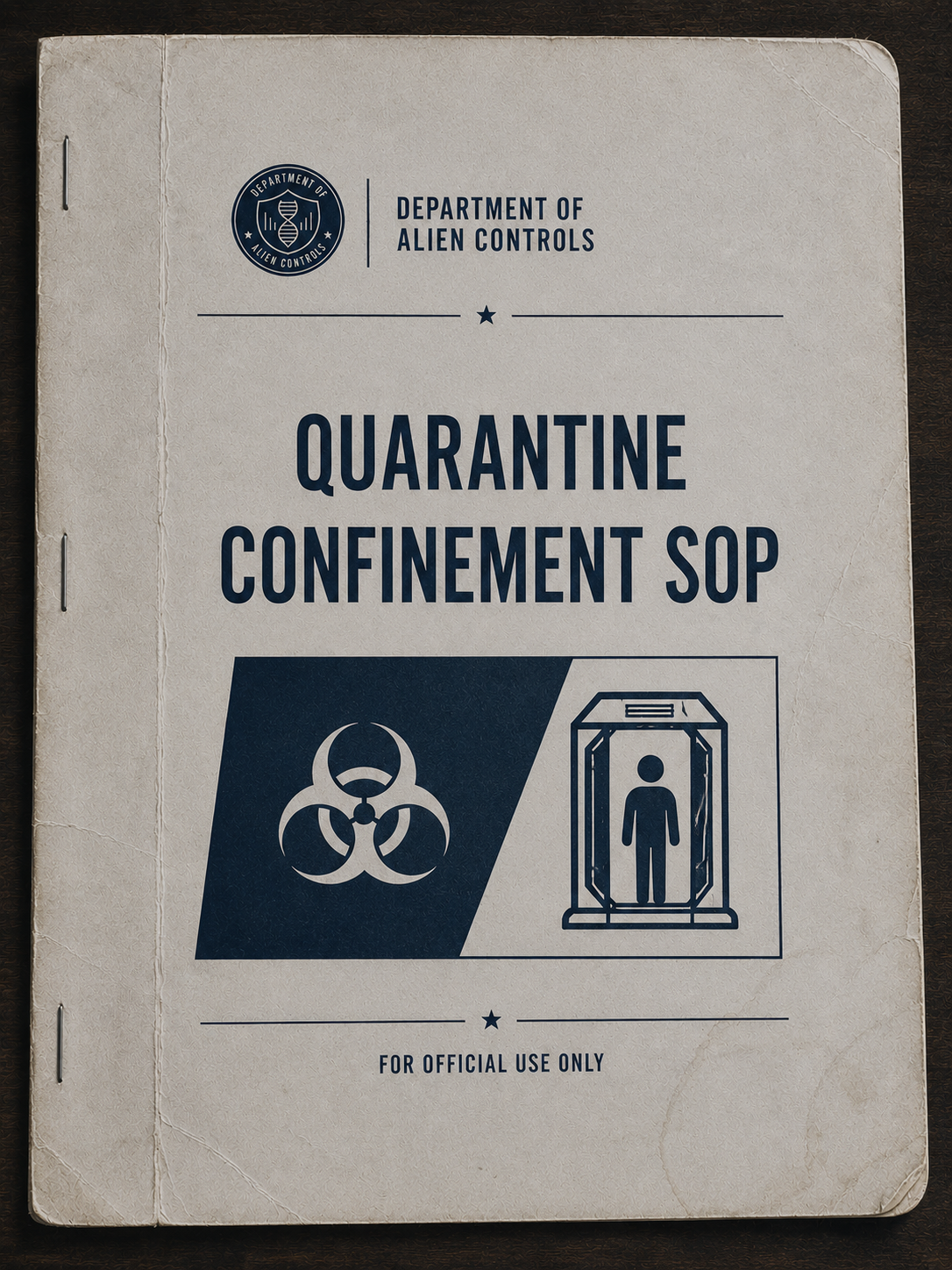 Department of Alien Controls Surveillance Data Governance SOPs Department of Alien Controls Surveillance Data Governance SOPs