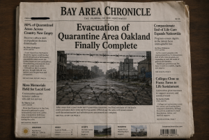 News: Evacuation of Quarantine Area Oakland Finally Complete