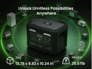 GEYOTO N1000 Portable Power Station