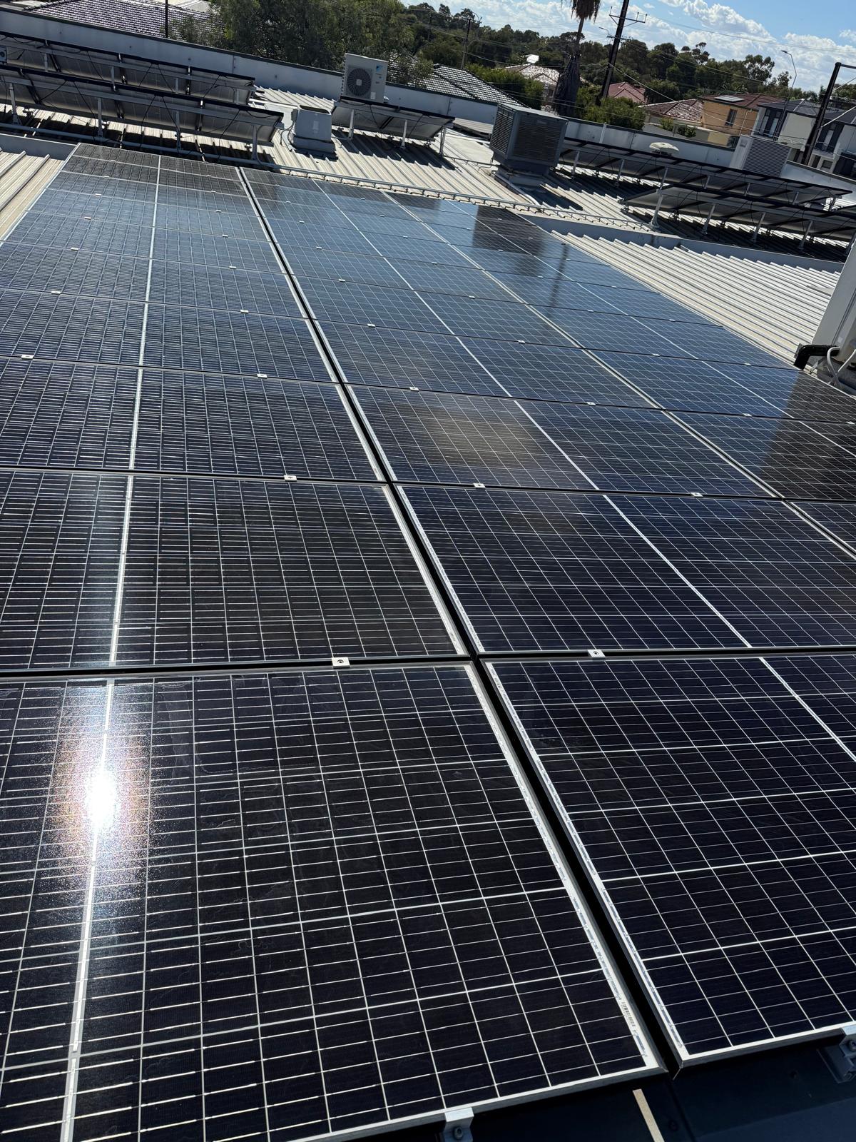 After Solar Panel Cleaning After Solar Panel Cleaning