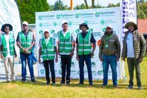 The Kyoto Network team on the ground in Kenya