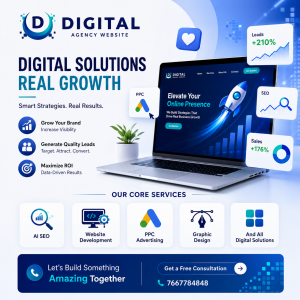 Digital Marketing Services- PPC, Google Ads, SMO, SMM, SEO, AI Optimization