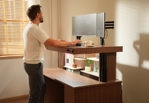 Naturfurn Three-Tier Workspace Design