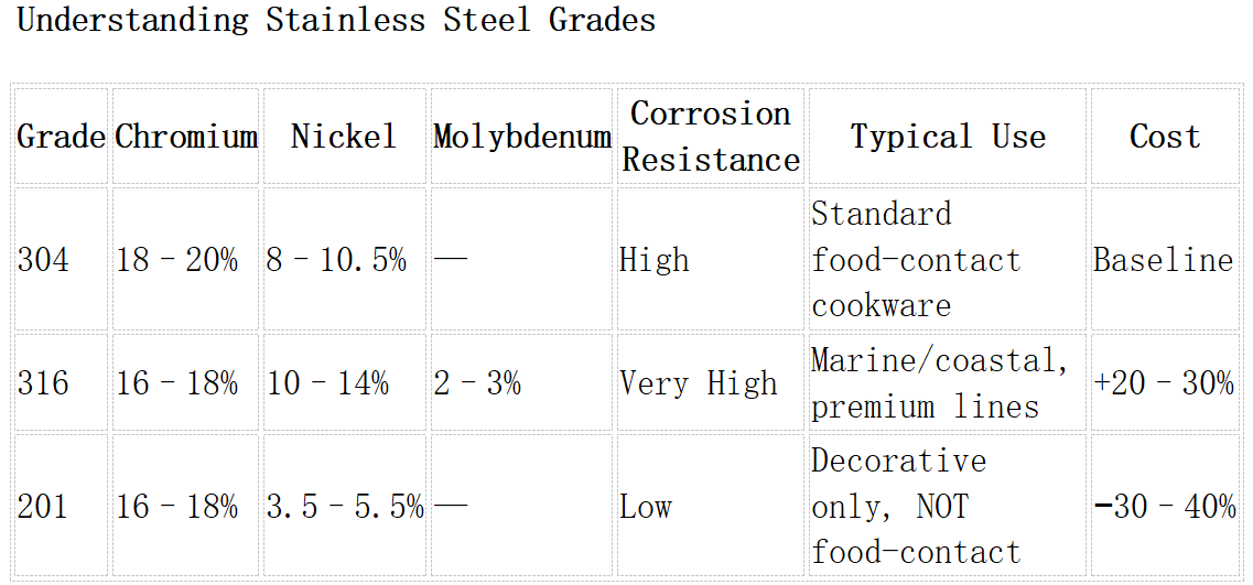 Understanding Stainless Steel Grades Understanding Stainless Steel Grades