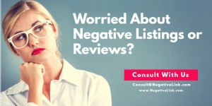 Struggling With a Bad Online Reputation? Negative Link Helps You Fight with Negative Content and Cyber Defamation