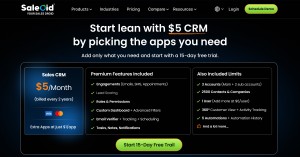 Saleoid - An Affordable CRM for Small Businesses